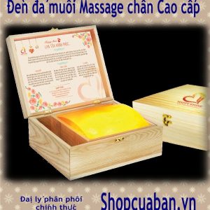 Đèn đá muối massage chân cao cấp