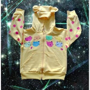 Áo khoác bé gái màu size 5-8
