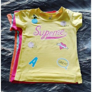 Lô áo bé gái có tay màu size S - XL