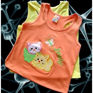 Áo bé gái màu size 1- 4