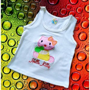 Áo bé gái tráng size 1-4
