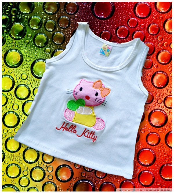 Áo bé gái tráng size 1-4