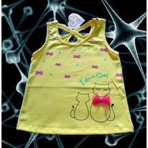 Áo bé gái màu size S - XL