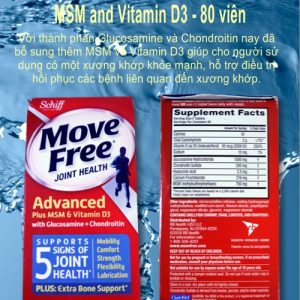 Glucosamine Chondroitin MSM and Vitamin D3