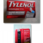 Viên Uống Giảm Đau Hạ Sốt Tylenol Rapid Release Gels 500 Mg 100 Viên