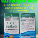 Nordic Naturals - Algae Omega 715mg- 60 viên