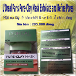 L’Oreal Paris Pure-Clay Mask Exfoliate and Refine Pores