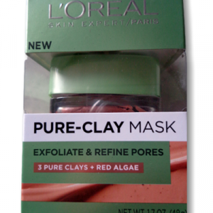L’Oreal Paris Pure-Clay Mask Exfoliate and Refine Pores