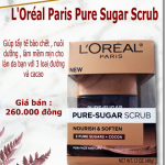 Tẩy Tế Bào Chết L'Ore'al Paris Pure Sugar Scrub